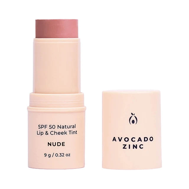 Avocado Zinc SPF 50 Natural Lip & Cheek Tint